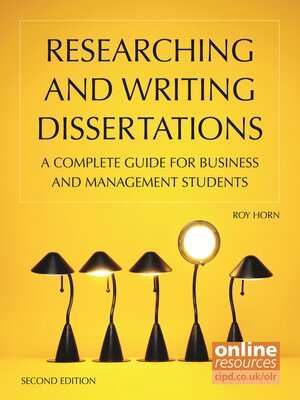 cover image of Researching and Writing Dissertations